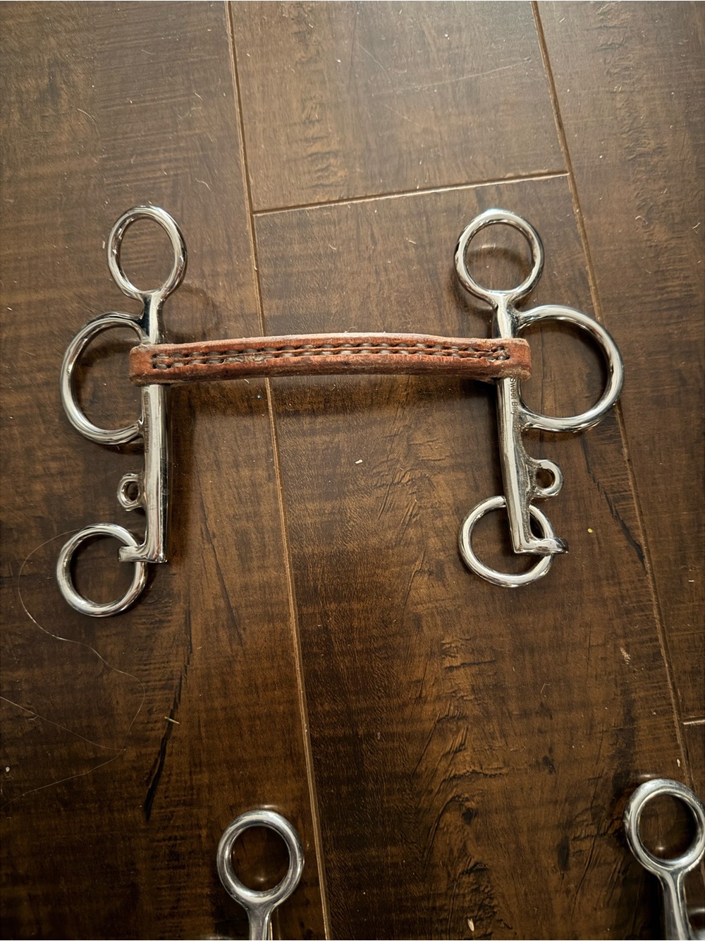 NWOT Unbranded Leather Bit - 4.75”